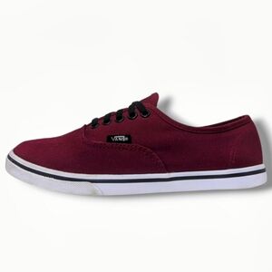 Vans | Authentic Lowpro Tawny Port Maroon Skate Shoes Women's Size 6